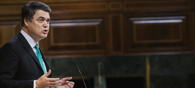 Carlos Roja durante una intervención en el Congreso de los Diputados (PARTIDO PPPULAR / ARCHIVO)