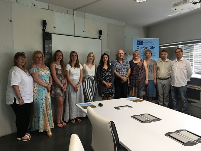 Socios europeos del proyecto `Clean Air` (DIPGRA)