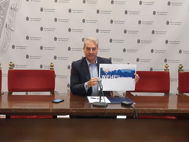 José Antonio Huertas, concejal de informática del Ayuntamiento de Granada (AYYO. GRANADA)