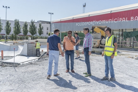 Visita institucional al Skate Park de Baza (AYTO. BAZA)