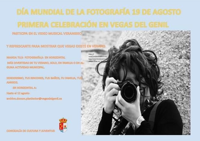 Vegas del Genil celebrará el Día Mundial de la fotografía (AYTO. VEGAS DEL GENIL)