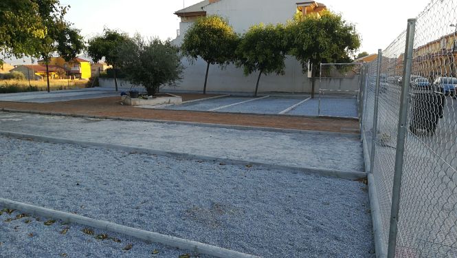 Nuevas pistas de petanca de Vegas del Genil (AYTO. VEGAS DEL GENIL)
