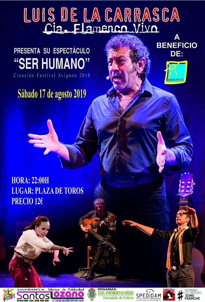 Luis de la Carrasca actuará en Huéscar (AYTO. HUÉSCAR) 