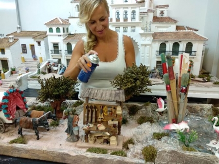 Preparación del Belén Monumental de Huétor Tájar (AYTO. HUÉTOR TÁJAR) 