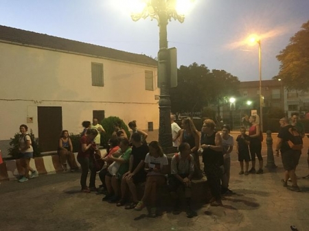 Participantes en la ruta nocturna (AYTO. VEGAS DEL GENIL)