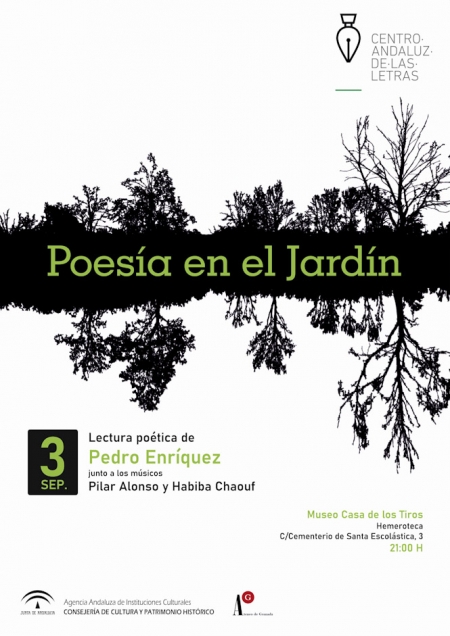 Pedro Enríquez abrirá `Poesía en el Jardín` (JUNTA) 