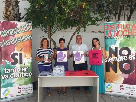 Presentación del Punto violeta de las Fiestas de Gójar (AYTO. GÓJAR)