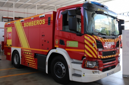 Nuevo vehículo para los bomberos de Almuñécar (AYTO. ALMUÑÉCAR)