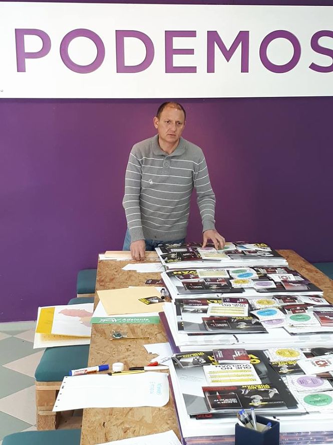 José Rodríguez, Concejal de Podemos en en el Ayuntamiento de Iznalloz (PODEMOS IZNALLOZ)