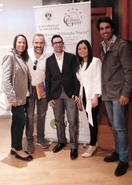 Los investigadores de la UGR que han llevado a cabo este trabajo (UGR)