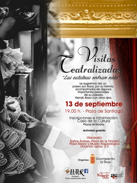 Cartel de las visitas teatralizadas (AYTO. BAZA) Cartel de las visitas teatralizadas (AYTO. BAZA)