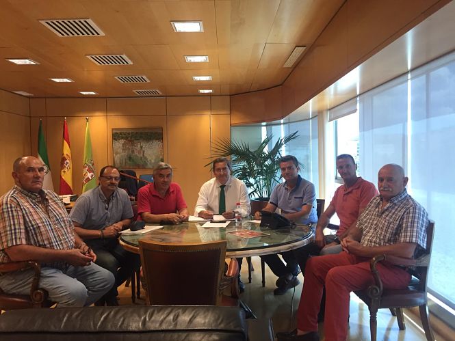 Reunión de miembros de UGT con José Entrena (UGT)