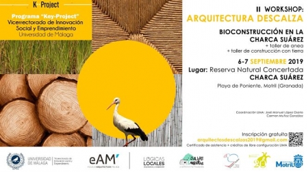 Cartel del curso que se celebrará en la Charca Suárez (AYTO. MOTRIL) Cartel del curso que se celebrará en la Charca Suárez (AYTO. MOTRIL)