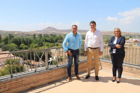 Carlos Rojas, Francisco Rodríguez y Maria Merinda Sádaba han hablado sobre la segunda circunvalación (PP)