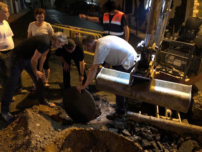 La lluvia ha provocado inundaciones en Órgiva (AYTO. ÓRGIVA) 