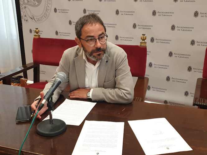 Miguel Ángel Fernández Madrid, viceportavoz del PSOE en el Ayuntamiento de Granada (PSOE) 