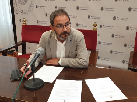 Miguel Ángel Fernández Madrid, viceportavoz del PSOE en el Ayuntamiento de Granada (PSOE) 