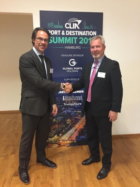 José Garcia Fuertes durante su estancia en Hamburgo (PUERTO DE MOTRIL)