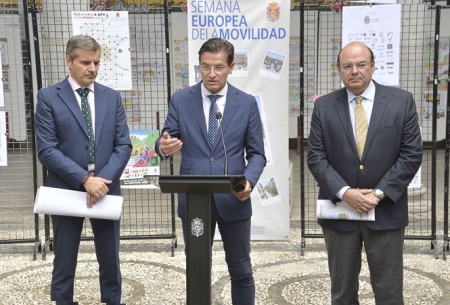 Presentación de las actividades por la semana europea de la movilidad (JAVIER ALGARRA)
