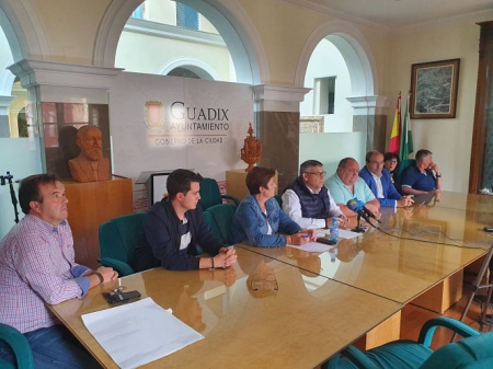 Rueda de prensa para hacer balance de las Fiestas de Guadix (AYTO. GUADIX) Rueda de prensa para hacer balance de las Fiestas de Guadix (AYTO. GUADIX)