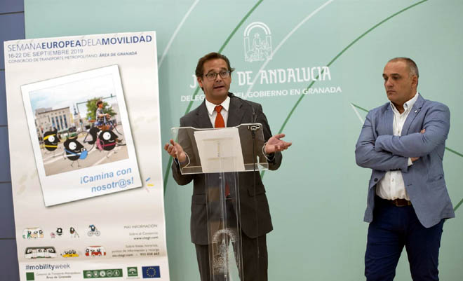 Antonio Granados ha detallado las actividades de la Junta por la Semana Europea de la Movilidad (J. M. GRIMALDI) 