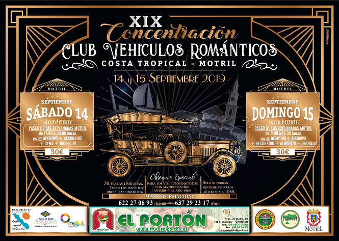 Motril celebrará una concentración de coches románticos (AYTO. MOTRIL)