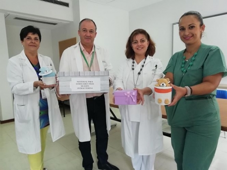 Equipo de enfermeria del Hospital Virgen de las Nieves (JUNTA)
