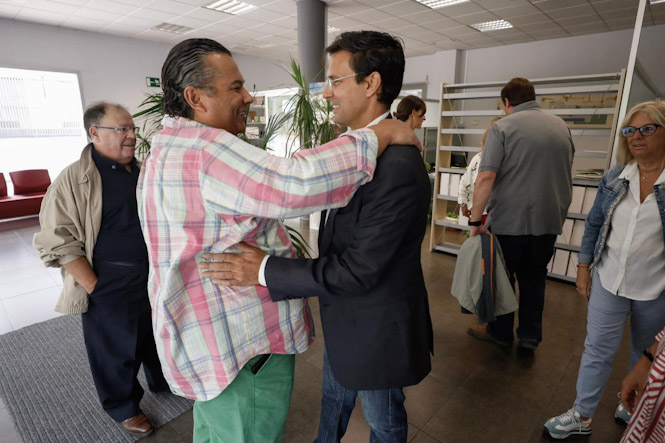 Francisco Cuenca se ha reunido con representantes del Centro Comercial abierto (PSOE)