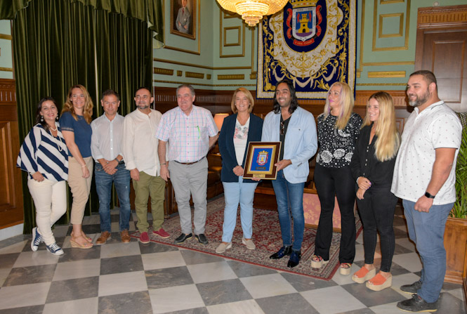 Recepción de Carlos de Jacoba (AYTO. MOTRIL) 