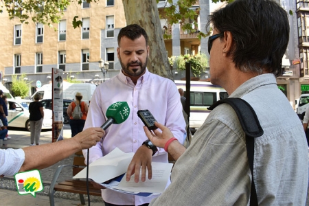Jesús Fernández, parlamentario andaluz de Adelante Andalucia (IU)