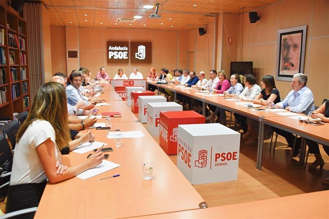 Susana Díaz ha presidido la ejecutiva provincial del PSOE (PSOE)