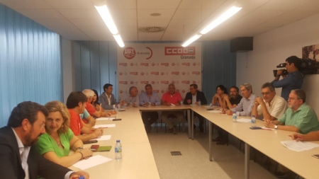 Reunión de la mesa del ferrocarril (CCOO)