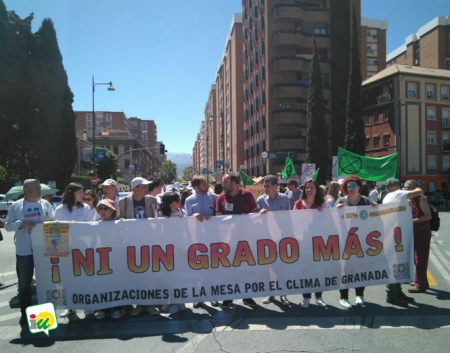 Manifestación contra el cambio climático (IU)