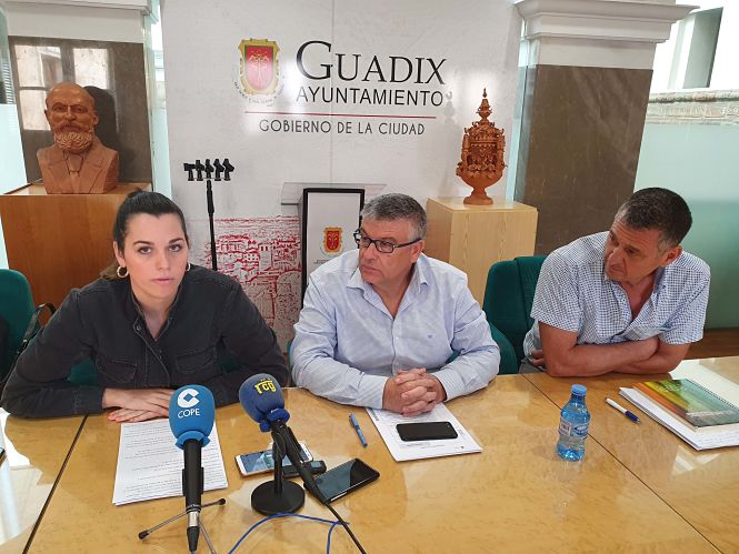 Jesús Lorente, ALcalde de Guadix, ha presentado las visitas a la Alcazaba de Guadix (AYTO. GUADIX)