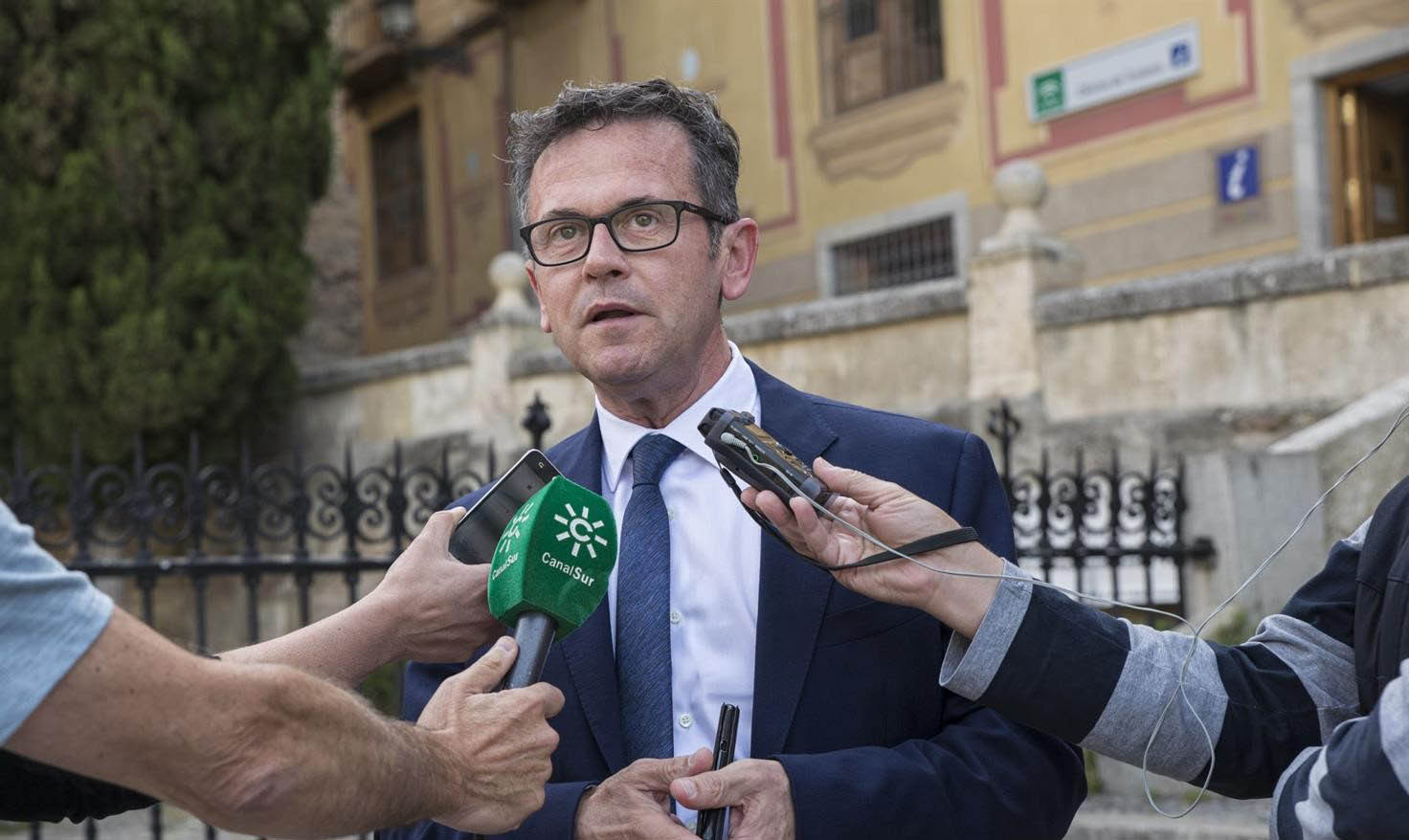 Gustavo Rodríguez, delegado territorial de la Consejería de Turismo, Regeneración, Justicia y Administración Local en Granada