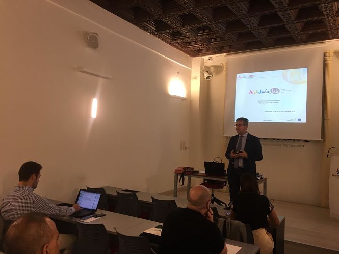 El Delegado de turismo ha presentado los cursos de Andalucia Lab (JUNTA)