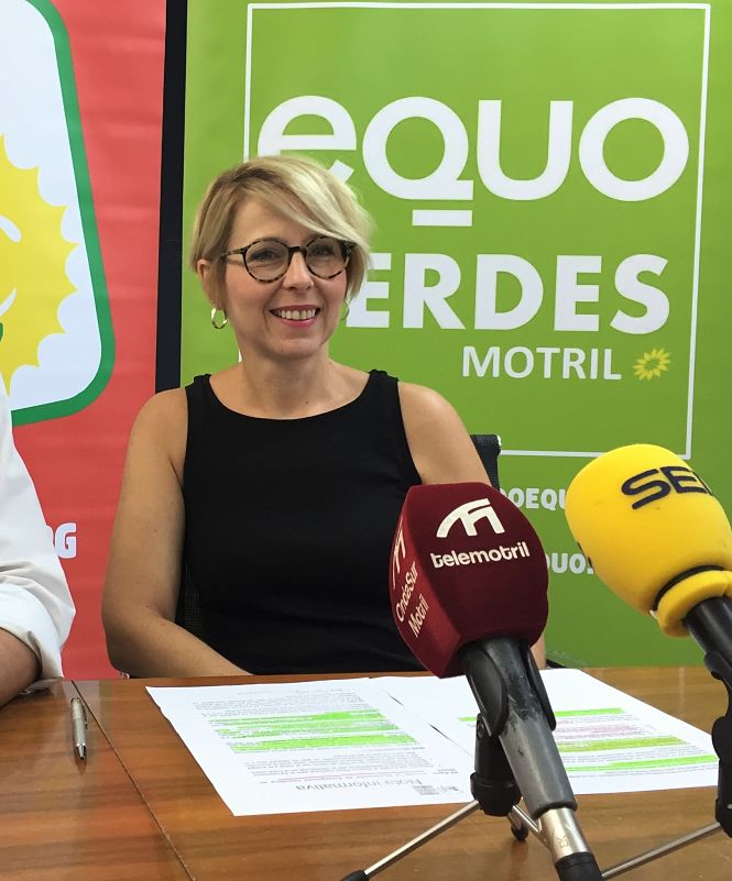 Inma Omiste, portavoz de IU-Equo en el Ayuntamiento de Motril (IU-EQUO) 