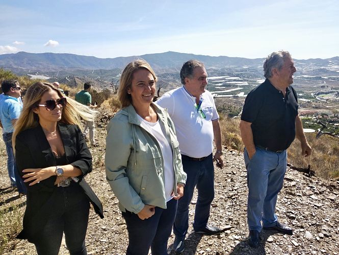 Luisa García Chamorro ha visitado `Los Mangos del Cielo` (AYTO. MOTRIL) 