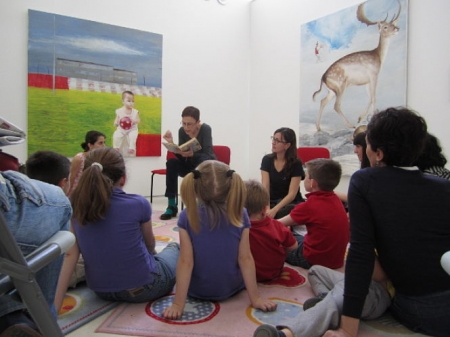 Una de las actividades de la asociación Entrelibros (ASOCIACIÓN ENTRELIBROS)