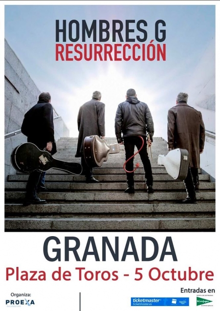 Hombres G actuará en Granada (PROEXA) Hombres G actuará en Granada (PROEXA)
