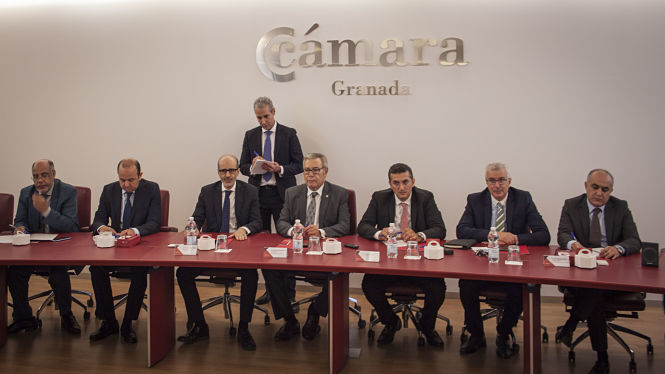 Una delegación marroquí ha visita Cámara Granada (CÁMARA GRANADA)