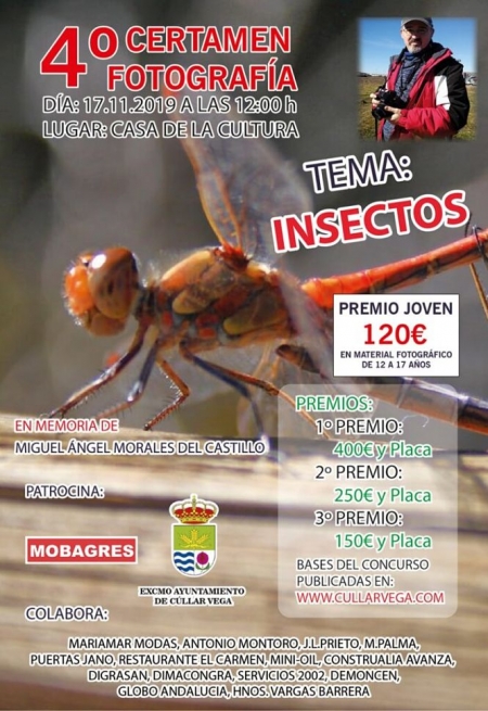 Cartel del concurso de fotografia de Cúllar Vega (AYTO. CÚLLAR VEGA)