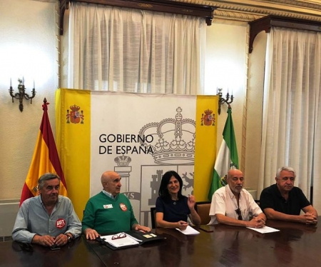 La subdelegada del gobierno se ha reunido con los sindicatos (CCOO)