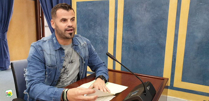 Jesús Fernández, parlamentario andaluz de Adelante Andalucía (IU) 