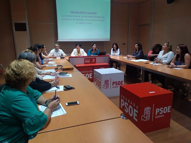 jornada formativa dirigida responsables públicos locales sobre el Sistema de Seguimiento Integral en los Casos de Violencia de Género (PSOE) 