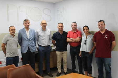 Foto de Familia tras las firma del Convenio (FUNDACIÓN MIGUEL GARCÍA SÁNCHEZ) 