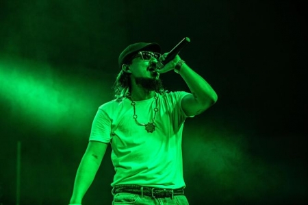 Momento de un concierto de Dellafuente (DAVID ZORRAKINO / EUROPA PRESS)