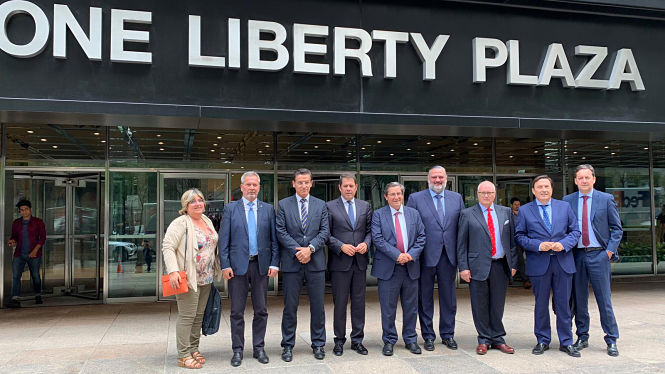 Delegación granadina en Nueva York (CÁMARA GRANADA)