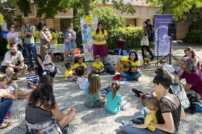 Celebración de la Semana Euroepa de la lactancia materna en Granada (MAMILACTANCIA)