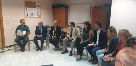 Antonio Jesús Castillo ha visitado los Servicios sociales de Las Gabias (JUNTA)